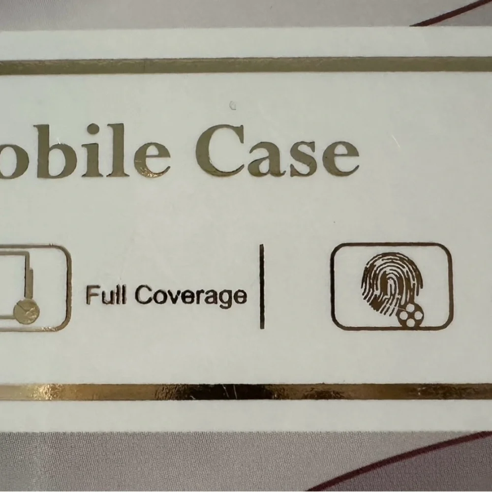 pro max Mobile cell phone case embroidery flower‎ new in case never used